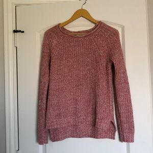 warm knit sweater